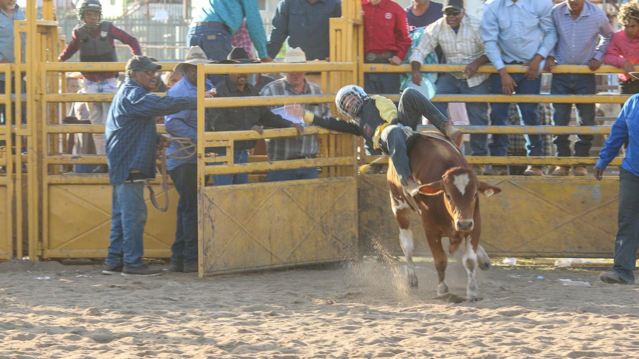 Cherbourg Rodeo, October 15, 2021. Picture: Holly Cormack