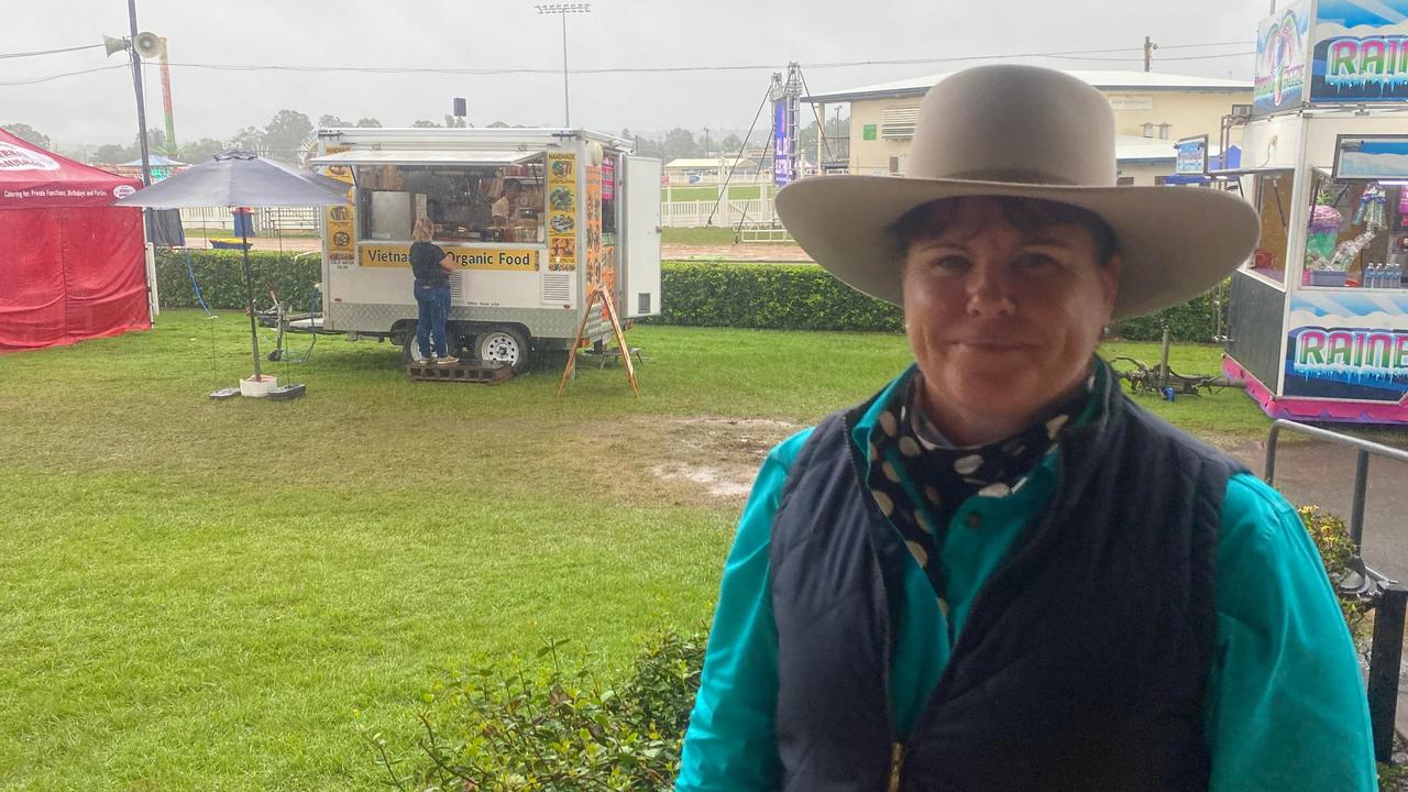 Gympie Show Society President Deb Brown said she was proud of the Gympie community and the show society for pioneering through the rough weather.