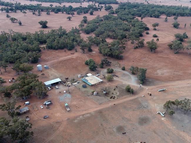 The heartbroken family live in Five Ways in the middle of NSW. Picture: Sam Ruttyn