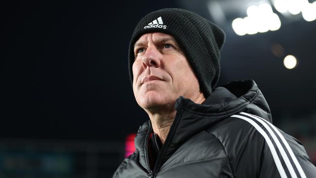 AUCKLAND, NEW ZEALAND - JULY 30: Alen Stajcic, Head Coach of Philippines looks on prior to the FIFA Women's World Cup Australia & New Zealand 2023 Group A match between Norway and Philippines at Eden Park on July 30, 2023 in Auckland, New Zealand. (Photo by Buda Mendes/Getty Images)