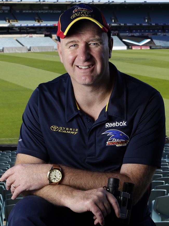 Crows national recruiting manager Hamish Ogilvie.