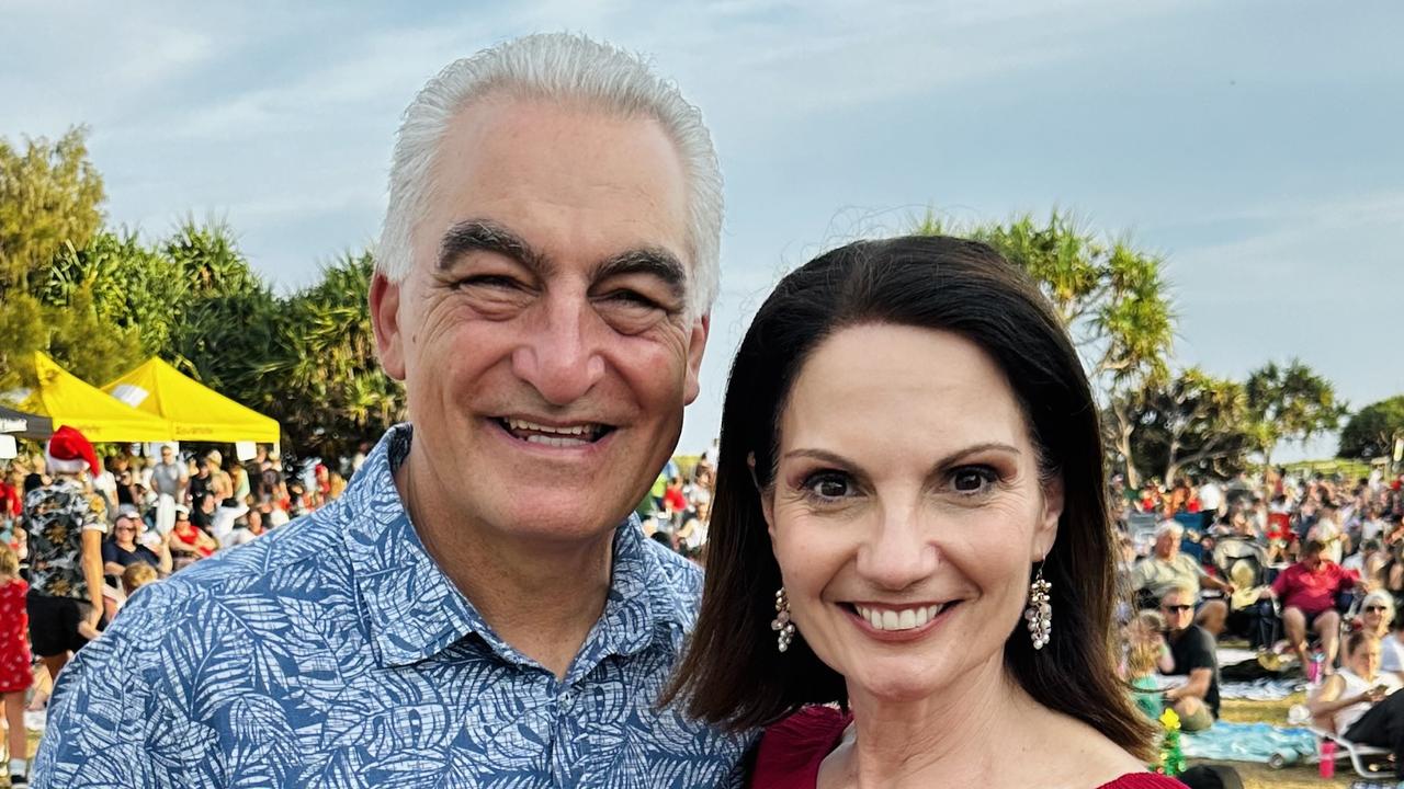 Sunshine Coast Councillor Joe Natoli and Mayor Rosanna Natoli.