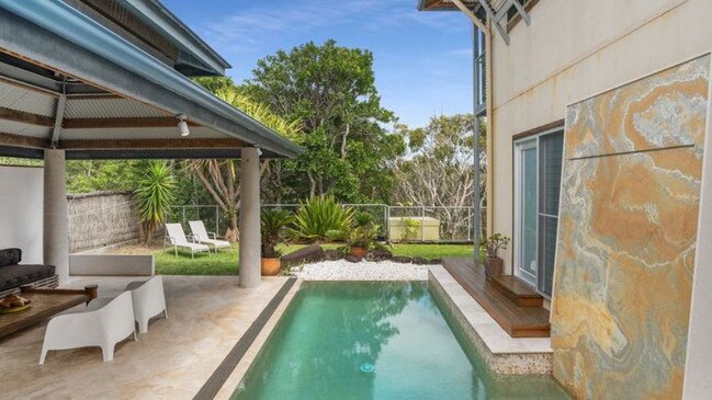 Imagine relaxing by this stunning pool.