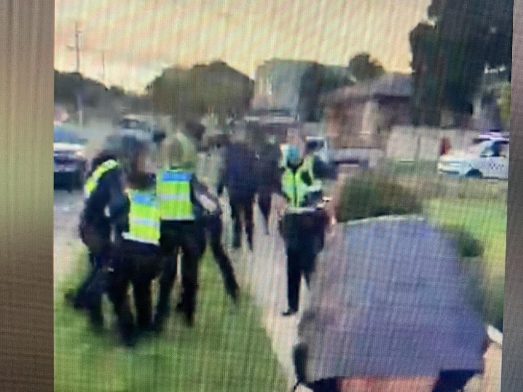 The Dandenong anti-lockdown protests has been happening each afternoon.