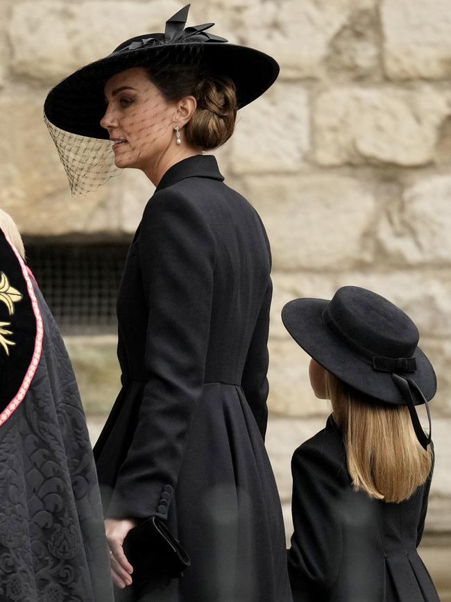 Catherine, Princess of Wales and Princess Charlotte. Picture: Christopher Furlong/Getty Images