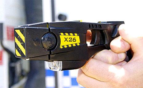 BEING tasered by a cop was just the start of this man's problems. Picture: AAP