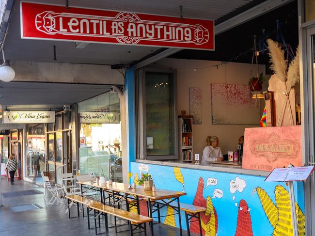 The Lentil as Anything in Sydney’s Newtown closed last month. Picture: Jenifer Jagielski