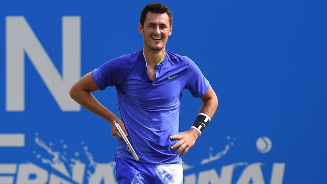 Intrigue surrounds Bernard Tomic and the Australian Open. Picture: Getty