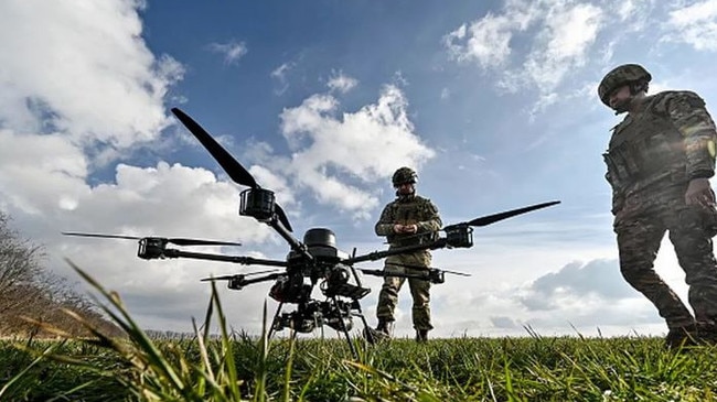 The drones have a fearsome reputation among Russian troops. Picture: Getty