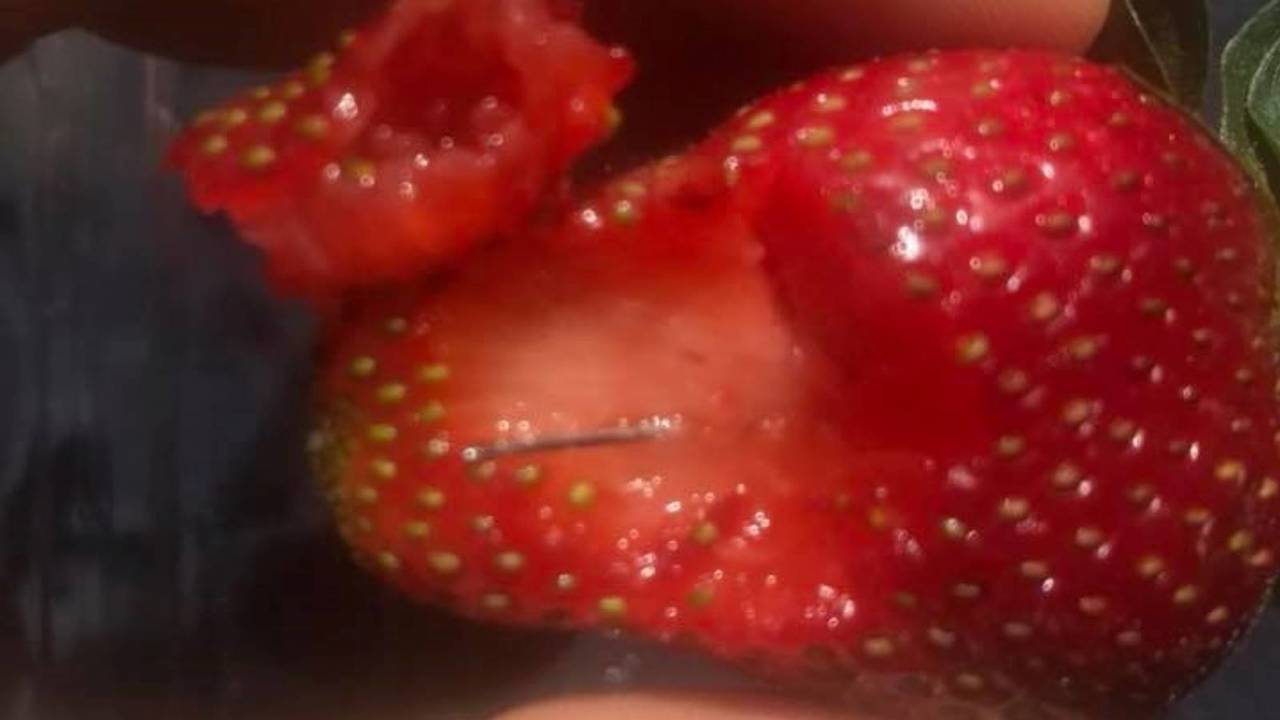 Police say six strawberry brands contaminated after needles found 