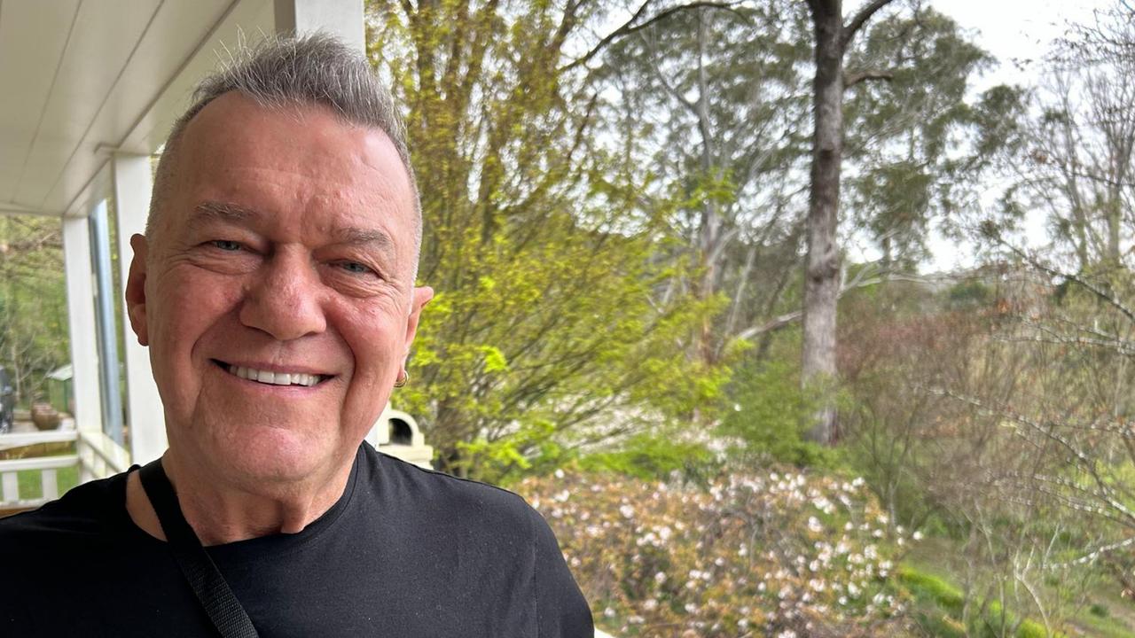 Jimmy Barnes at home as he prepares for the 50th anniversary Cold Chisel tour and the release of his new book Highways and Byways. Picture: Courtesy of Jane Barnes