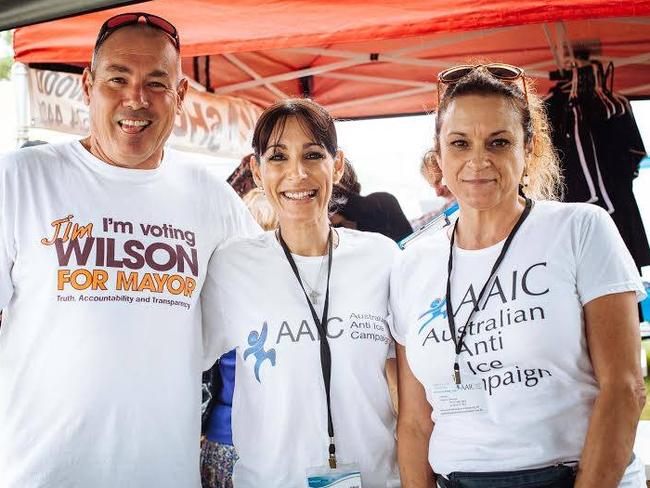 Ms Simmons said volunteers with the Australian Anti Ice Campaign were “incredible people”.