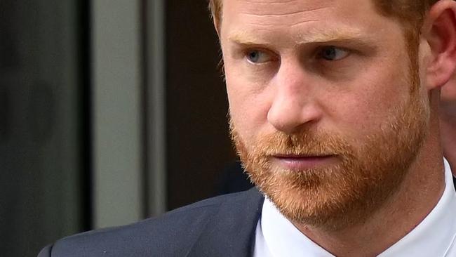 A source claims all is ‘not well’ with Prince Harry after he suffered a blow in the High Court. Picture: Daniel Leal/AFP