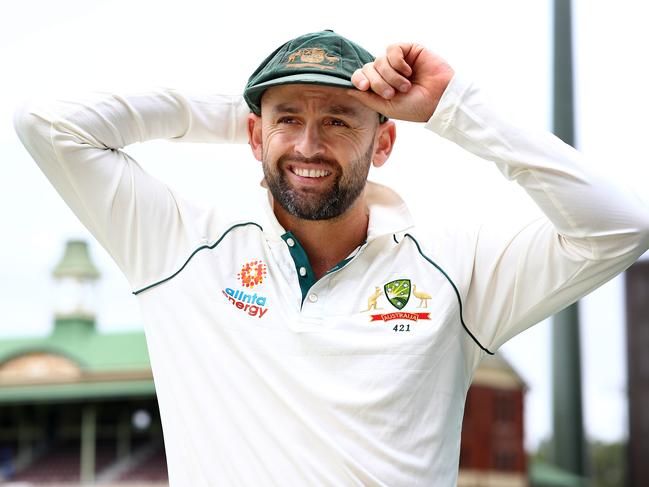 EMBARGOED - SPEAK TO JAMES SILVER ON THE DAILY TELEGRAPH SPORT DESK BEFORE USE -Australian spin bowler Nathan Lyon pictured at the SCG ahead of his 100th test match. Picture: Toby Zerna