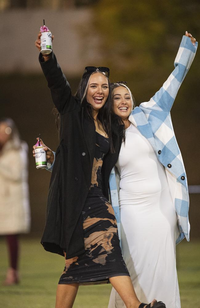 Tahlia Curd (left) and Jessica Palmer at Sparkling Soiree Ladies Day at Willowburn Football Club, Saturday, August 3, 2024. Picture: Kevin Farmer