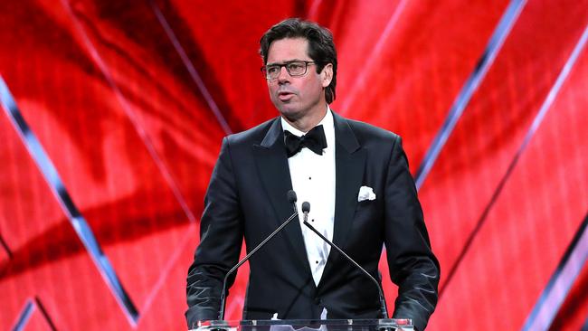 Gillon McLachlan’s farewell tour will last an entire year. Picture: Getty Images