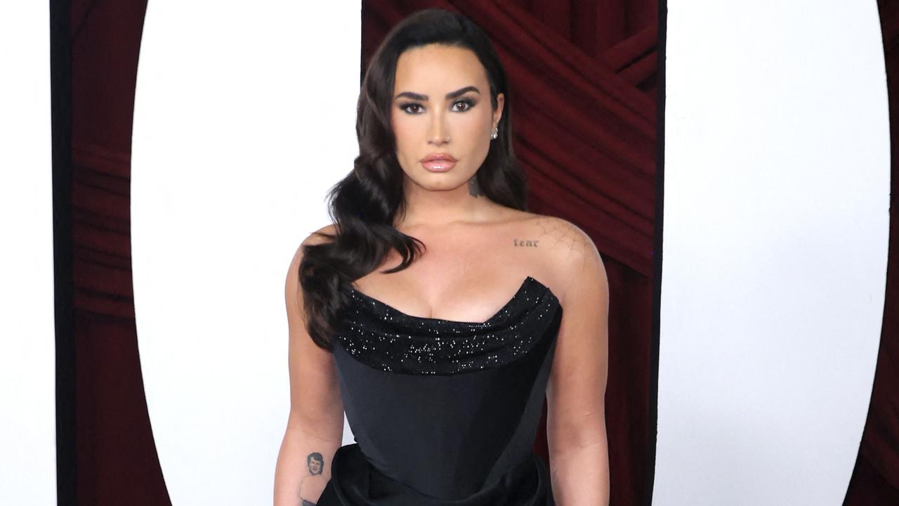 Demi met fellow musician Jutes while working on her last studio album. Picture: Getty Images via AFP
