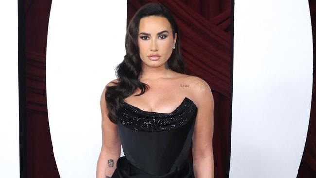 Demi met fellow musician Jutes while working on her last studio album. Picture: Getty Images via AFP