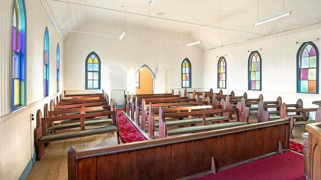 Vintage church in rural setting at Rous Mill will go to auction on June 23. Picture: McGrath Real Estate