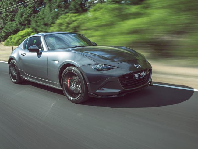 There are only 110 examples of the MX-5 RF Limited Edition in Australia.