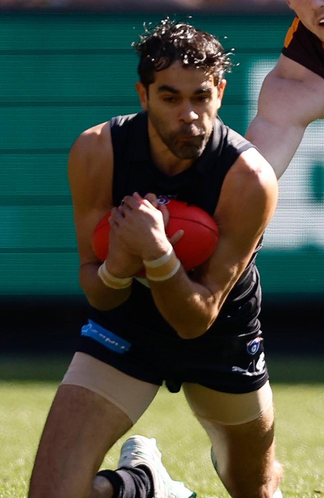 Could Brisbane make a play at Jack Martin after success with other injury-prone forwards? Picture: Michael Willson/AFL Photos via Getty Images.