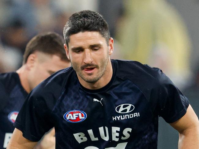 Pittonet is in doubt for Carlton’s trip to Sydney. (Photo by Dylan Burns/AFL Photos via Getty Images)