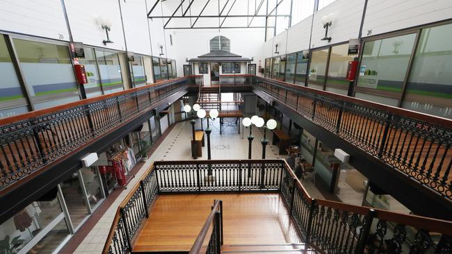 Inside the Old Burleigh Theatre Arcade. Picture: Glenn Hampson.