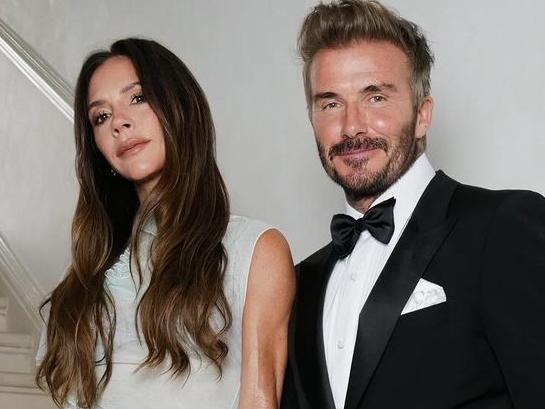 21/03/2024 Victoria and David Beckham  at their  West London home before Victoria's 50th birthday bash.  picture: Instagram