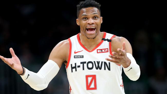 Russell Westbrook has tested positive for coronavirus. Maddie Meyer/Getty Images/AFP