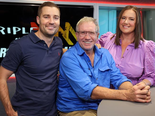 Triple M Breakfast hosts Marto, Margaux and Dan.