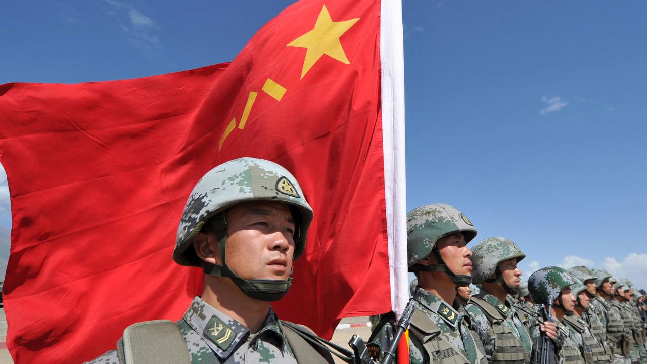 China has built the world’s largest active military under President Xi Jinping. Picture: Vyacheslav Oseledko / AFP