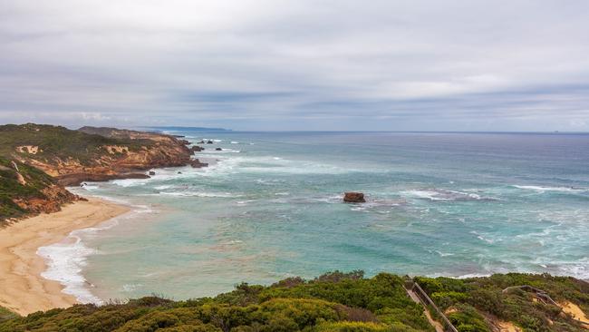 Mornington Peninsula coastline.