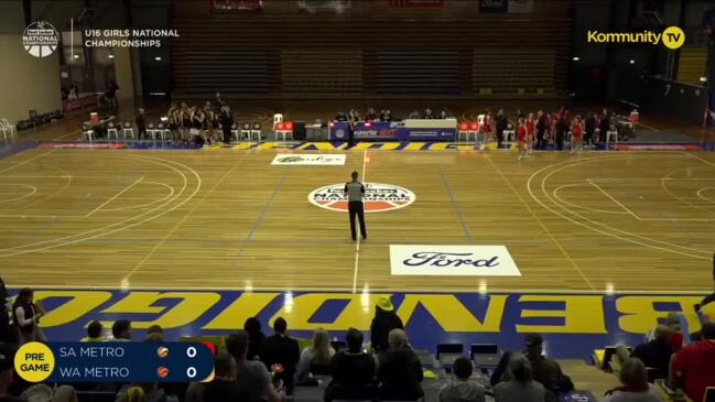 Replay: SA Metro v WA Metro (Quarterfinal - Girls) - Basketball Australia Under-16 National Championships Day 7