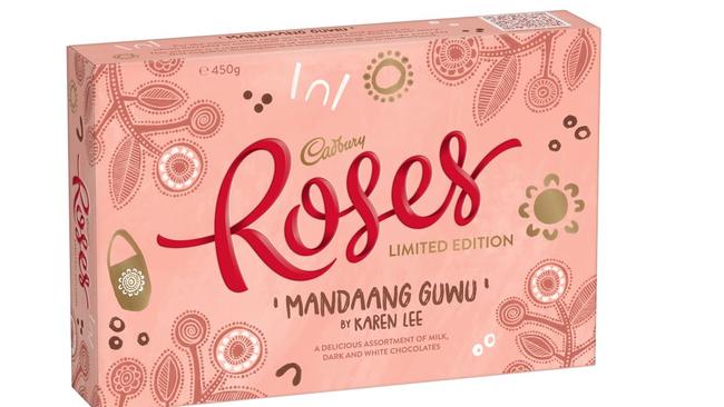 Cadbury Roses collaborated with an Aboriginal artist on a thoughtfully designed gift box ahead of Mother’s Day.