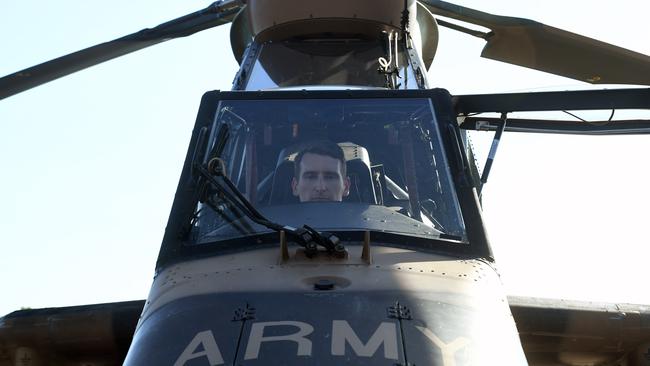 Captain Dean Wilson after rescuing five fishers north of Darwin. Picture: (A) manda Parkinson