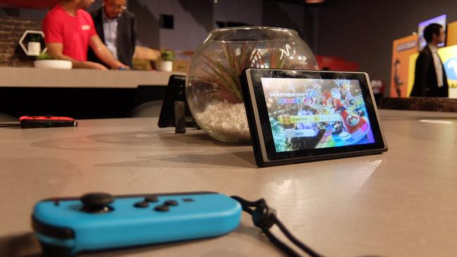 The Nintendo Switch console. Source: David Swan.