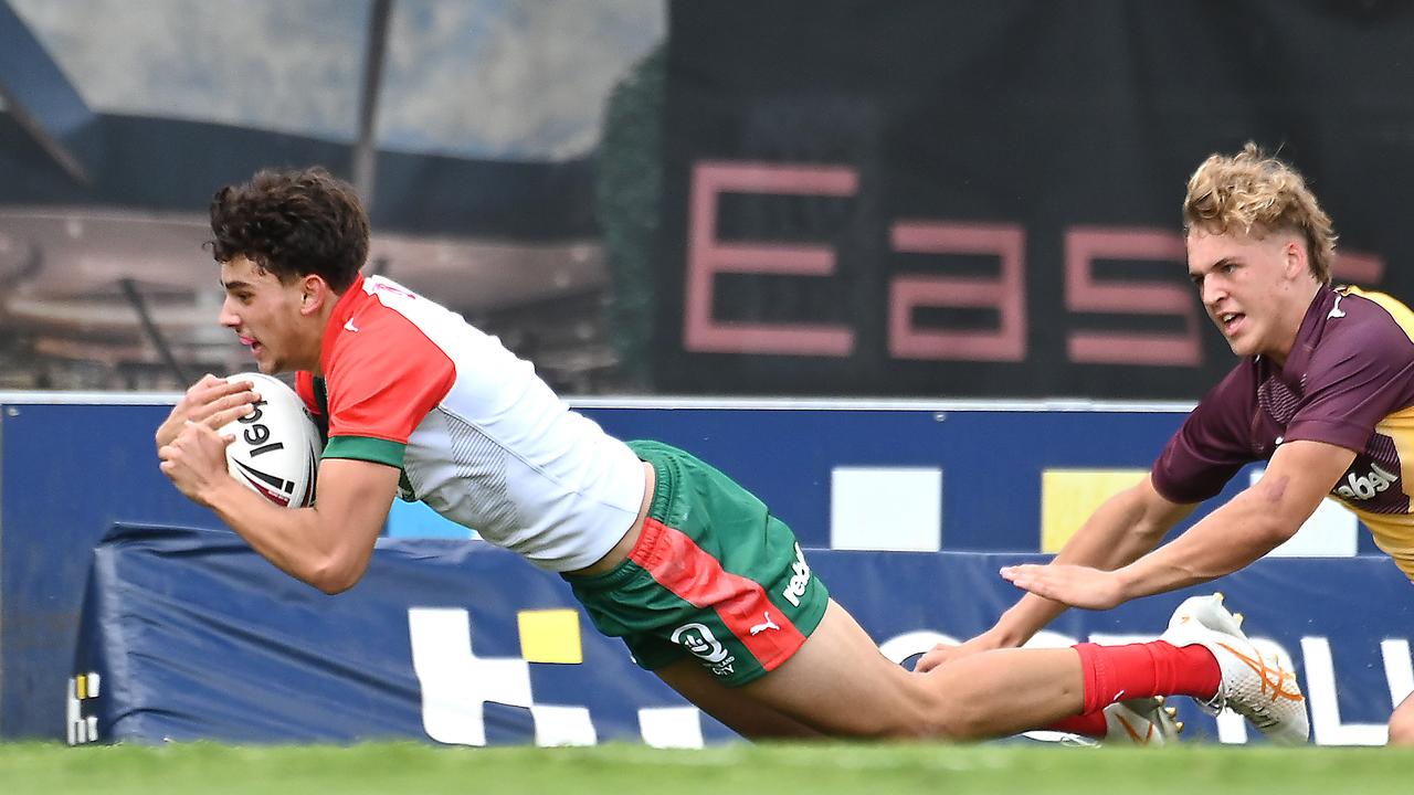 City player Oliver Patterson Under 17 City v Country Boys rugby league. Saturday 13, 2024. Picture, John Gass