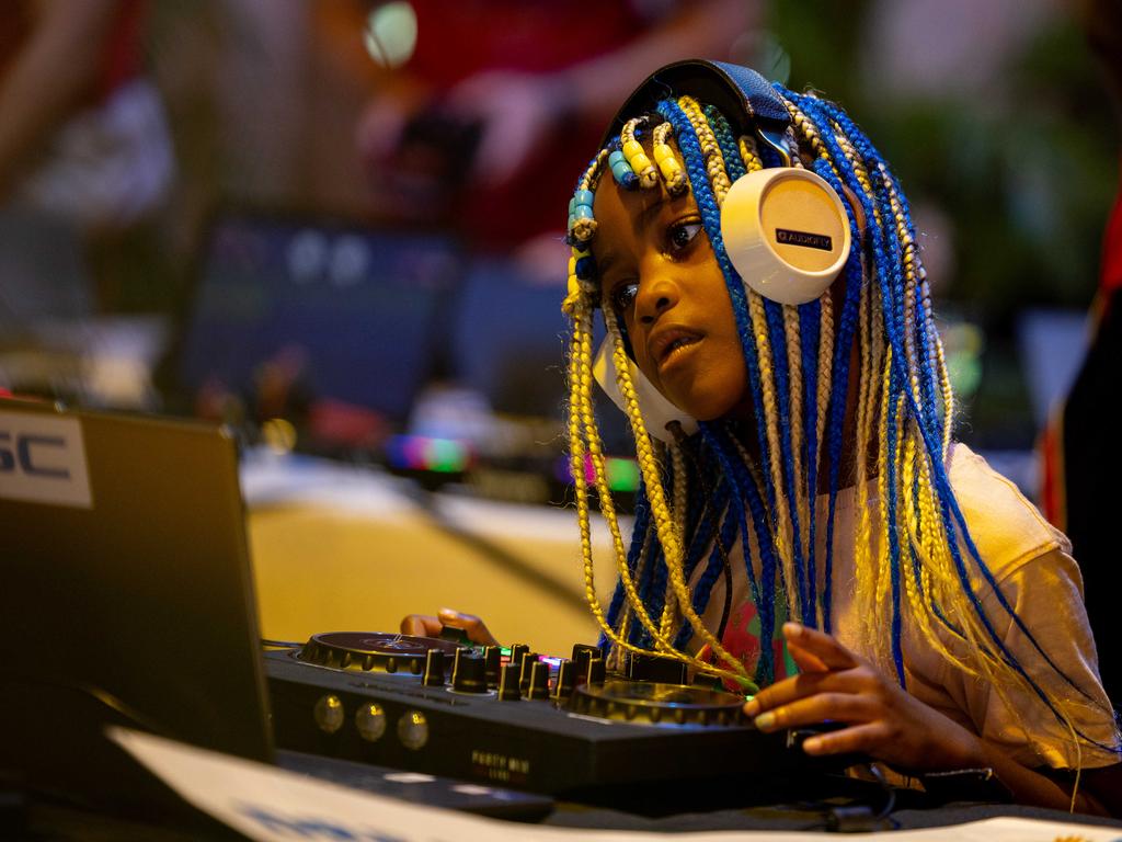 Tess Chidzumo at the Festival of Us, held at the Marrara Indoor Stadium on Australia Day, January 26, 2025. Picture: Pema Tamang Pakhrin