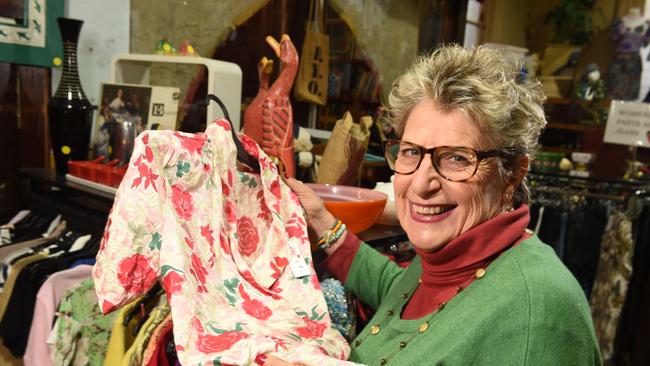 Di Wilson volunteering at Sacred Heart Mission op shop for six years ...