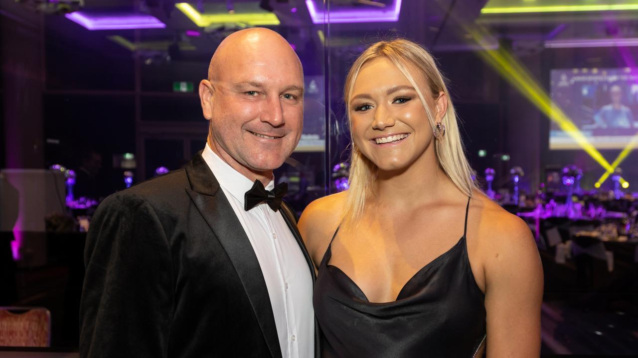 Jason and Maddison Levi at the 54th Sports Star of the Year Awards at RACV Royal Pines. THE PULSE . Picture: Celeste Humphrey