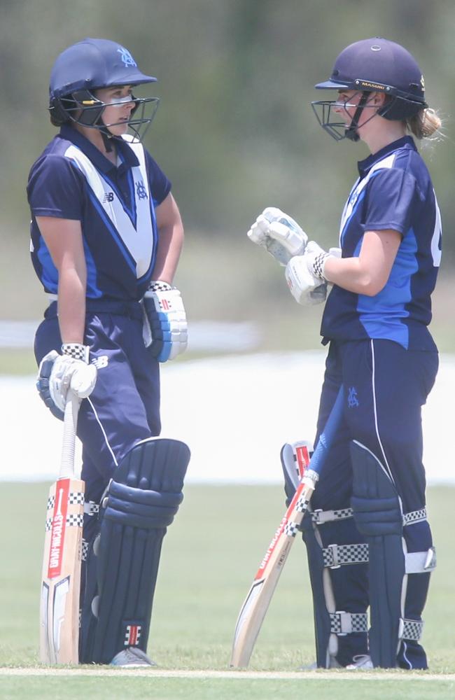 Underage 19 Female Championships; Various Matches played at Nudgee College Cricket Ovals 14.12.23 Pics by Stephen Archer