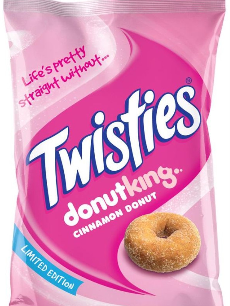 ... and Cinnamon Donut Twisties not long after. Picture: Supplied