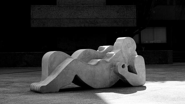 A sculpture from Mestrom's Weeping Women. Picture: Sean Fennessy