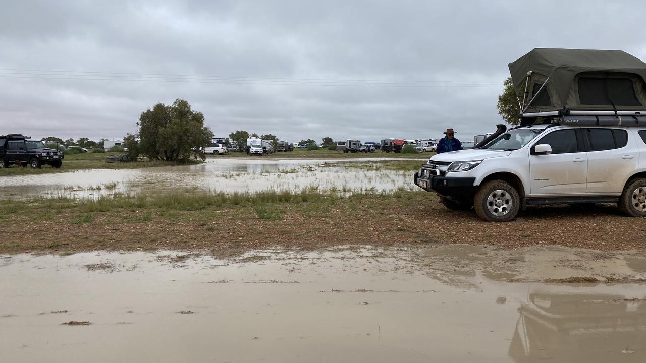 Most campsites at least got a water view for the weekend.