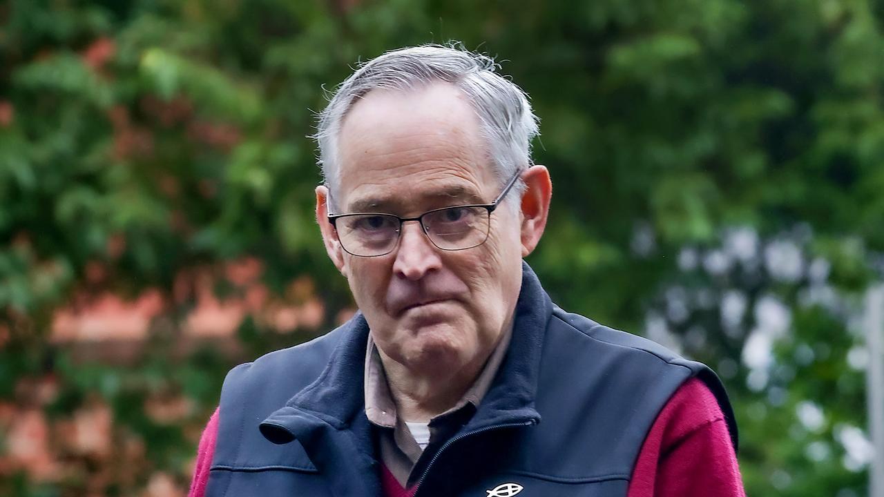 Ian Wilkinson was supported by family. Picture: NewsWire/Ian Currie