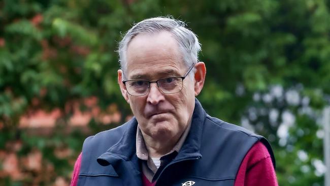 Ian Wilkinson was supported by family. Picture: NewsWire/Ian Currie