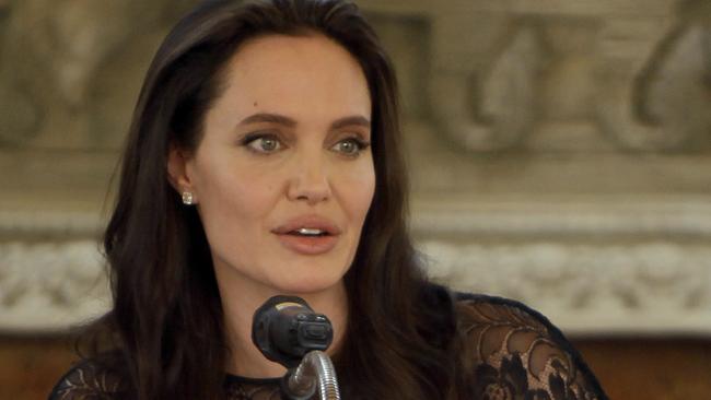 Angelina Jolie Delivers Lecture At London School Of Economics Private