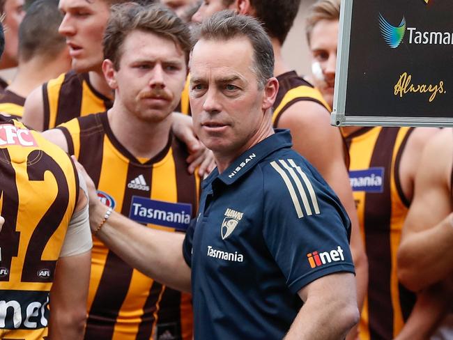 Clarkson has coached the Hawks since 2005. (Photo by Michael Willson/AFL Photos via Getty Images)