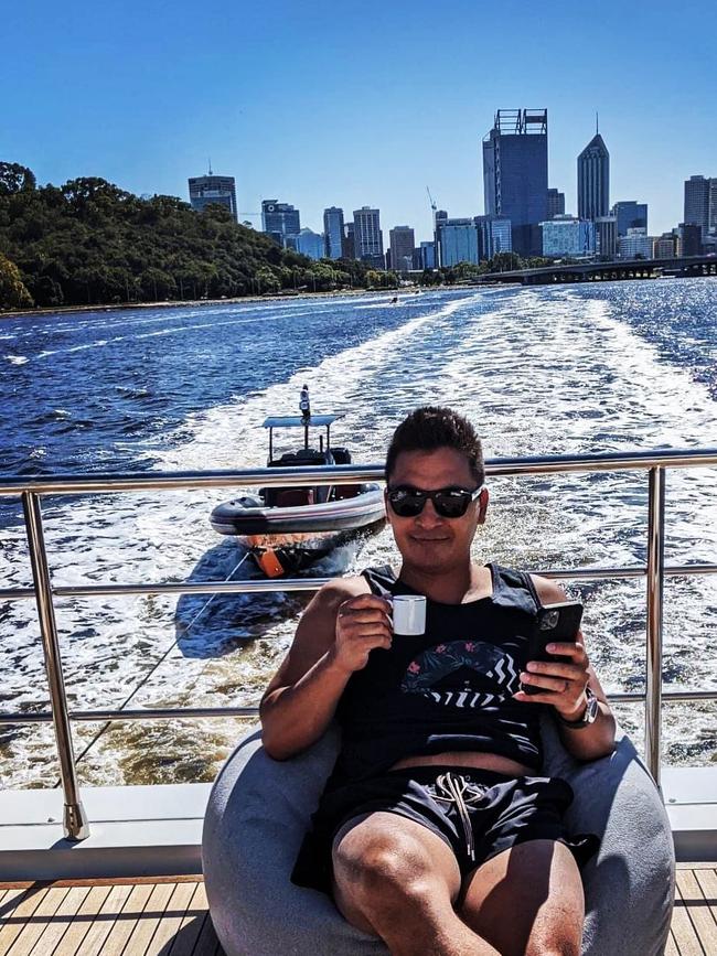 Perth billionaire Laurence Escalante Picture: Instagram,
