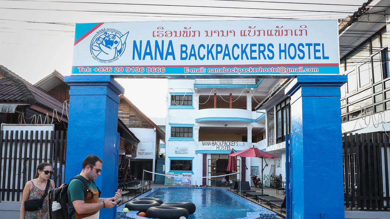 Nana Backpackers Hostel where Bianca Jones and Holly Bowles stayed in Vang Vieng.